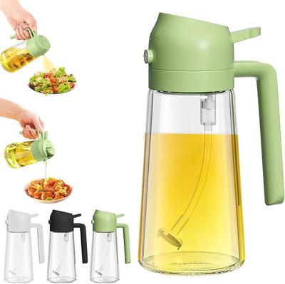 Olive Oil Sprayer Glass Green 100ml Kitchen Use