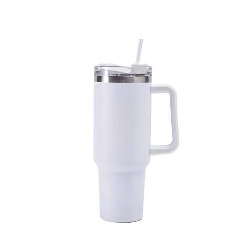 Premium Simple Tumbler 40oz – Elegant Stainless Steel Hot & Cold Cup