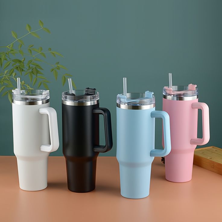 Premium Simple Tumbler 40oz – Elegant Stainless Steel Hot & Cold Cup