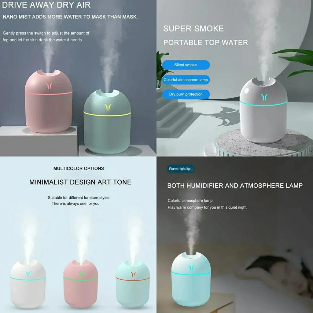 Air Humidifier ABS Plastic White