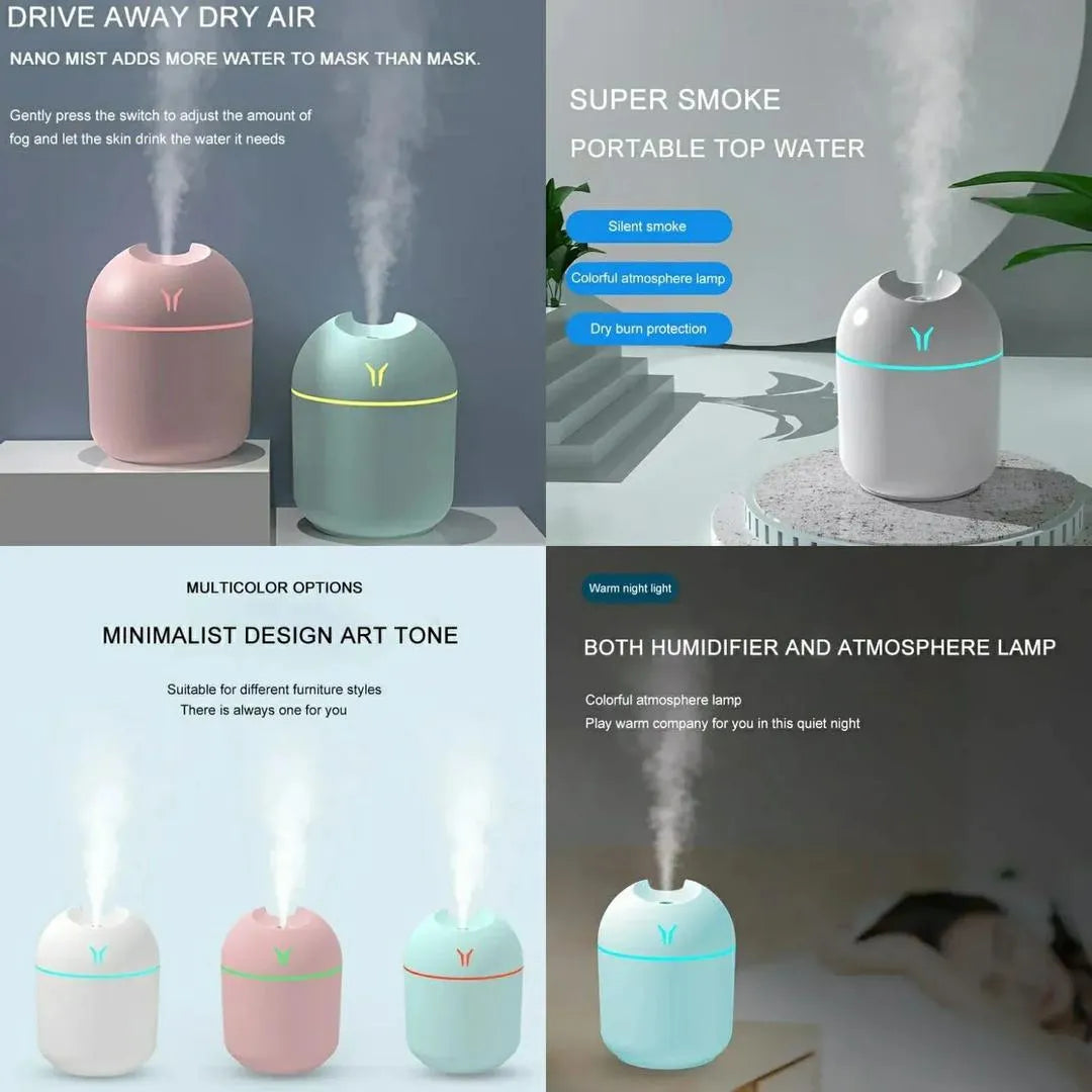 Air Humidifier ABS Plastic White