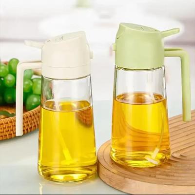 Olive Oil Sprayer Glass Green 100ml Kitchen Use