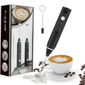 USB Rechargeable 2-in-1 Coffee Beater Black